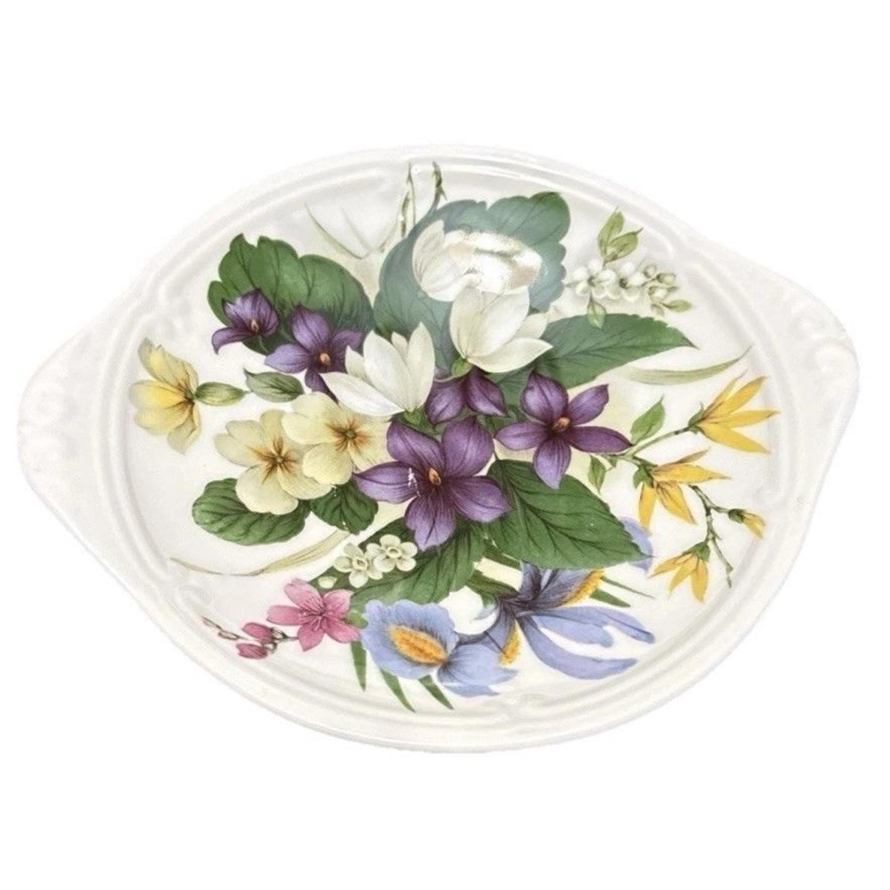 Royal Stafford Floral‎ Bone China Dish Trinket Plate England Victoria's Secret